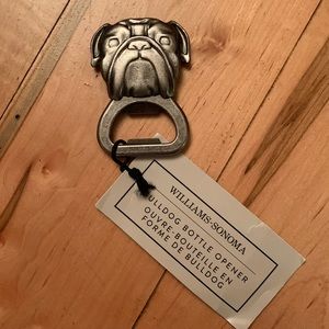 Williams Sonoma Bulldog bottle opener